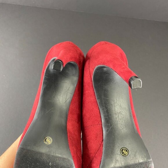 Chinese Laundry Red Pumps Size 6.5 - Picture 7 of 8